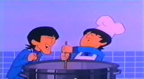 Beatles cooking
