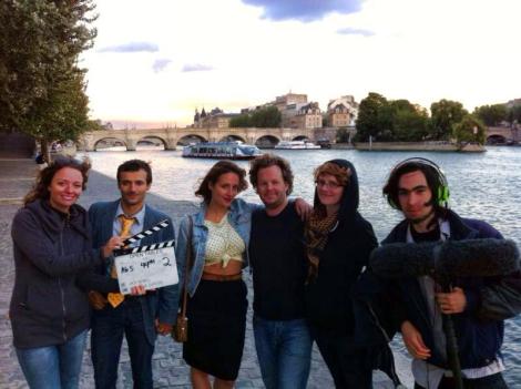 Toute l'équipe sur le quai