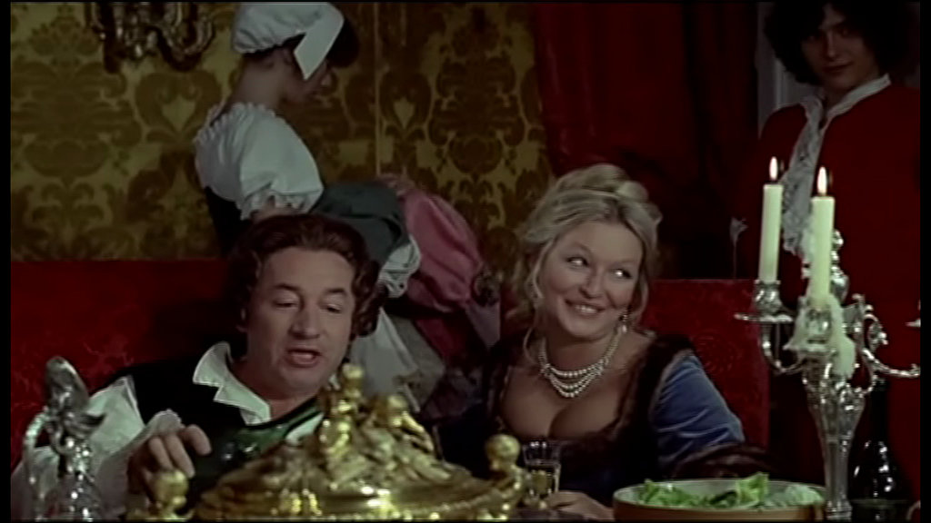 Que la fête commence : Philippe Noiret et Marina Vlady (1975)